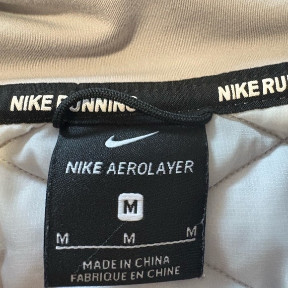 Nike AeroLayer Thermo Running Jacket Atmosphere Grey Women's Size Medium - Picture 10 of 12